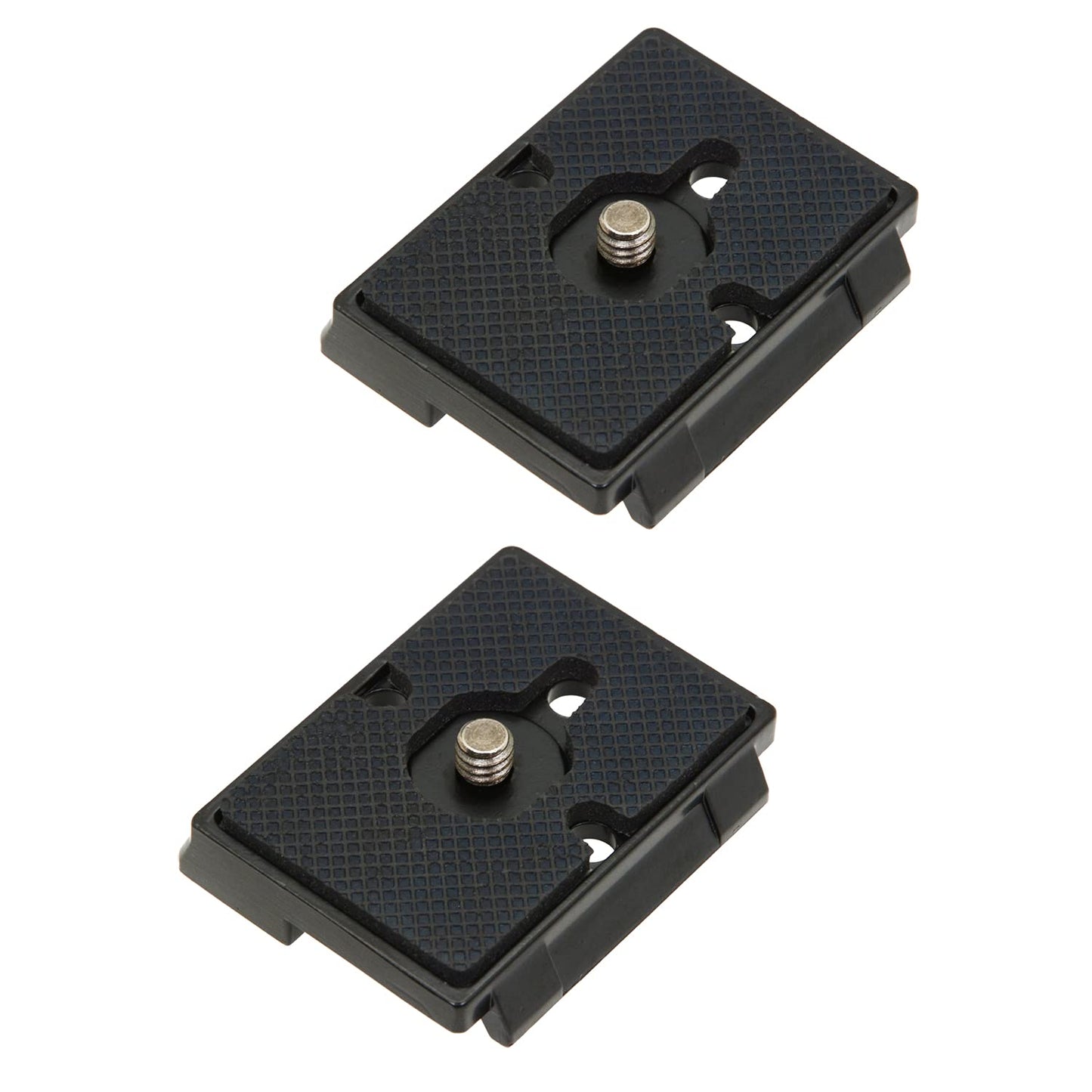 SIOTI 323 Quick Release Plate, 200PL-14 RC2 Quick Release Plate with 1/4"-20 Screw and 3/8" Bushing Adapter Compatible for MFTO Tripods Head with RC2 Rapid Connect System Include