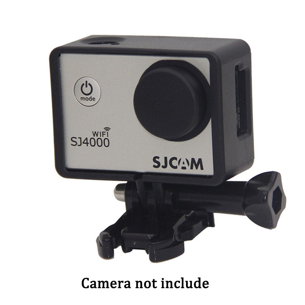 SJ4000 Frame Protector Case + Lens Cap + Waterproof Housing Case Lens Cap Compatiable for SJCAM SJ4000/SJ4000 Air/SJ4000 WiFi Camera