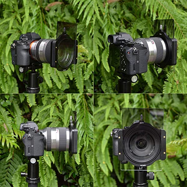 Sioti Filter Holder + Adapter Ring for 58-82mm Lens