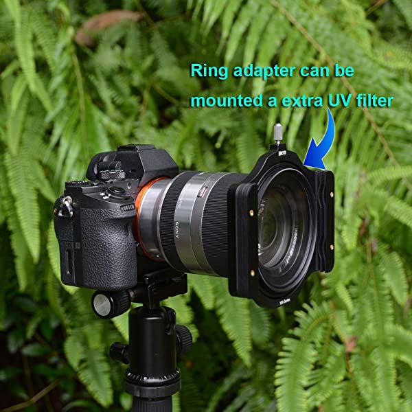 Sioti Filter Holder + Adapter Ring for 58-82mm Lens