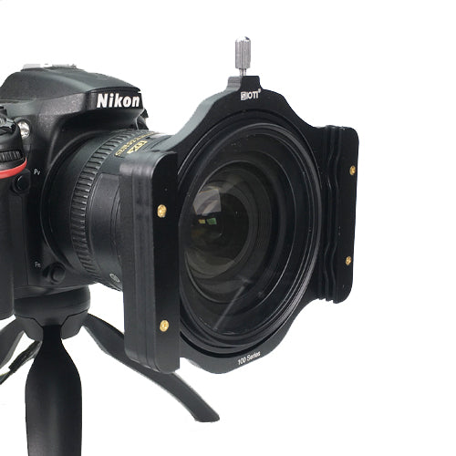 SIOTI 100mm Square Z Series Metal Modular Filter Holder +Metal Adapter Ring for Lee Hitech Singh-Ray Cokin Z PRO 4X4 4x5 4X5.65 Filter.