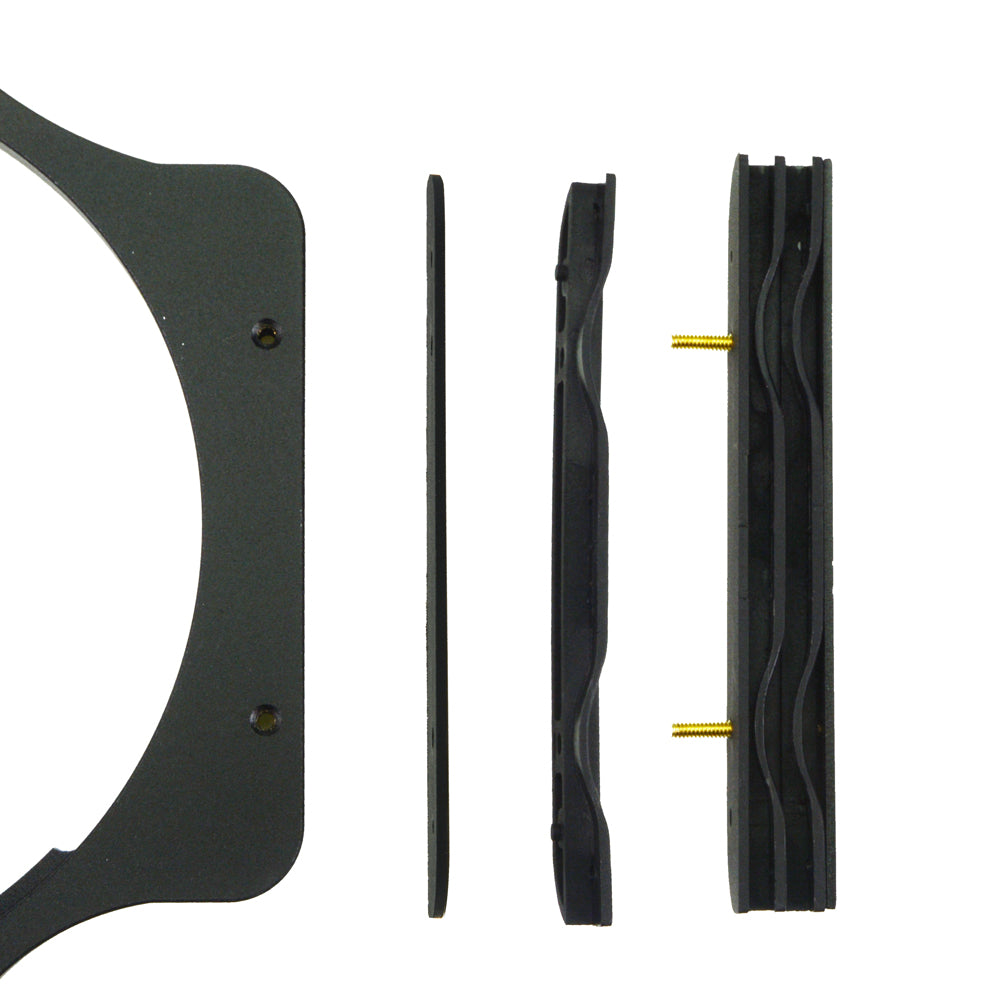 SIOTI 100mm Square Z Series Metal Modular Filter Holder +Metal Adapter Ring for Lee Hitech Singh-Ray Cokin Z PRO 4X4 4x5 4X5.65 Filter.