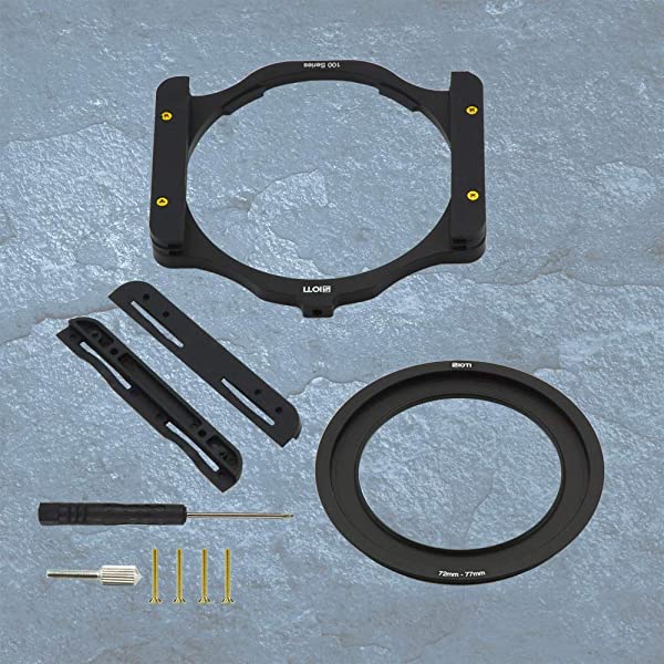 Sioti Filter Holder + Adapter Ring for 58-82mm Lens