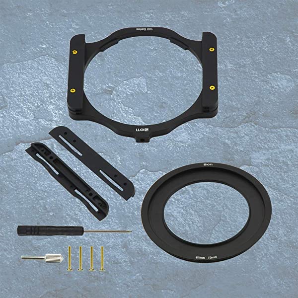 Sioti Filter Holder + Adapter Ring for 58-82mm Lens