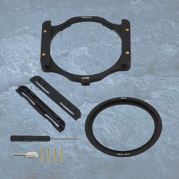 Sioti Filter Holder + Adapter Ring for 58-82mm Lens