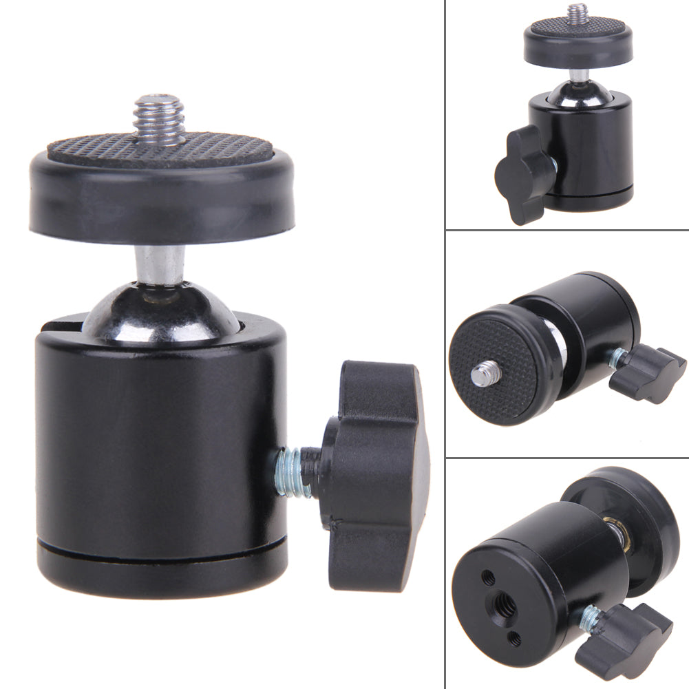 Mini Ball Head for Camera Tripod 360 degree Swivel DSLR Camera
