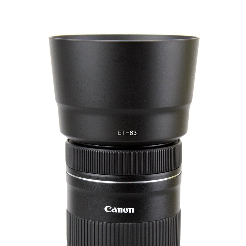 SIOTI Camera Lens Hood ET-63 for Canon EF-S 55-250mm f/4-5.6 IS STM Lens