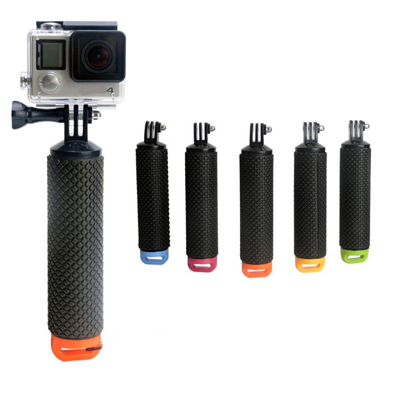 Floating Handle Handheld Monopod Hand Grip For Action Camera