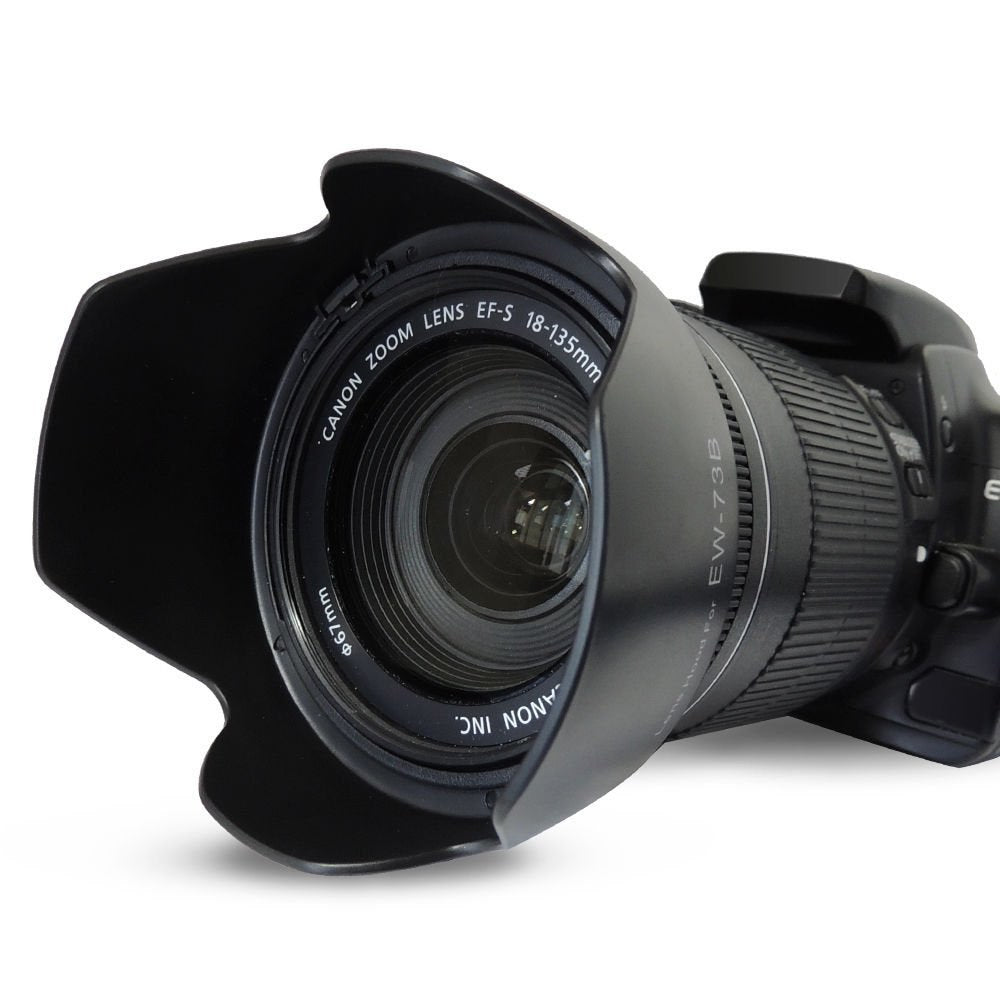 Lens Hood EW-73B for Canon 18-135mm EF-S f/3.5-5.6 IS, 17-85mm EF-S f/4.5-5.6 IS USM Lens