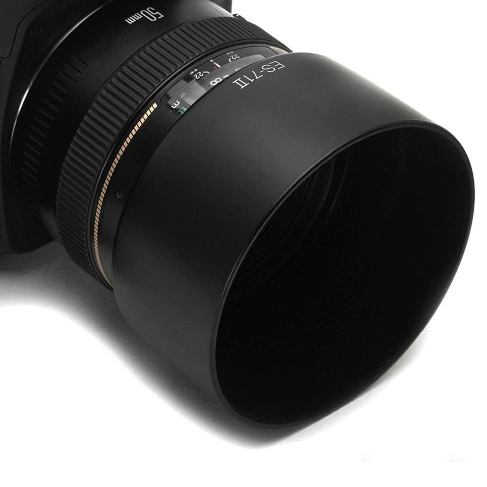 SIOTI Camera Lens Hood ES-71II for Canon EOS EF 50mm f/1.4 USM Lens