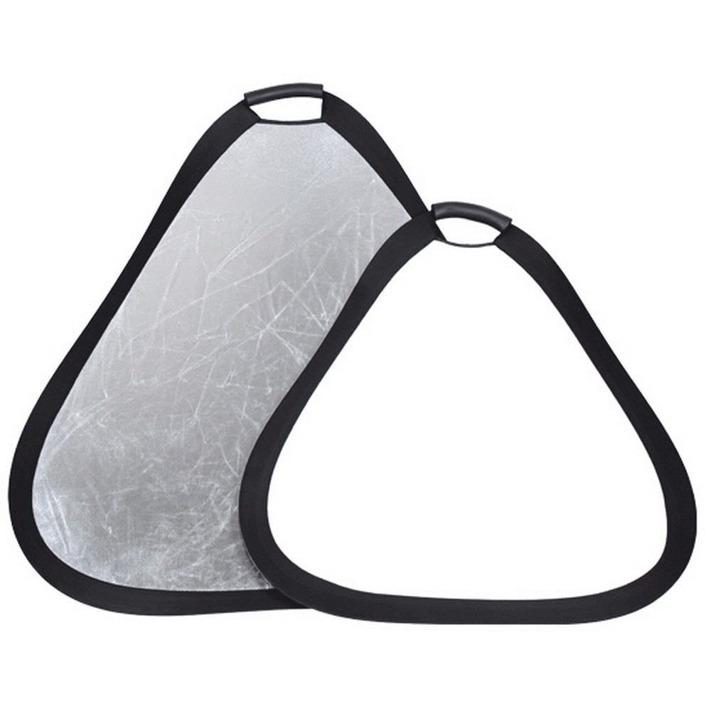 11.8"/30cm 2in1 White/Silver Reflector