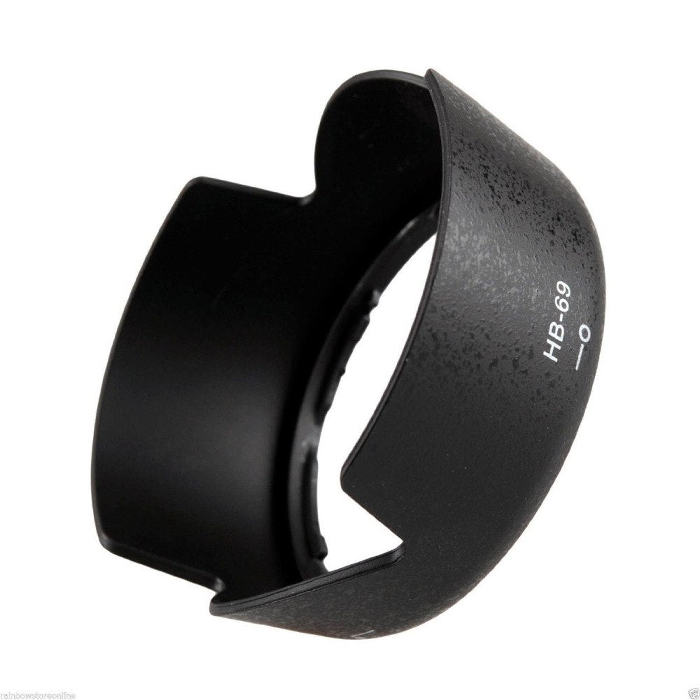 SIOTI HB-69 Bayonet Lens Hood for Nikon Auto Focus-S DX NIKKOR18-55mm f/3.5-5.6G VR II lens