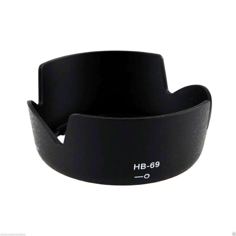 SIOTI HB-69 Bayonet Lens Hood for Nikon Auto Focus-S DX NIKKOR18-55mm f/3.5-5.6G VR II lens