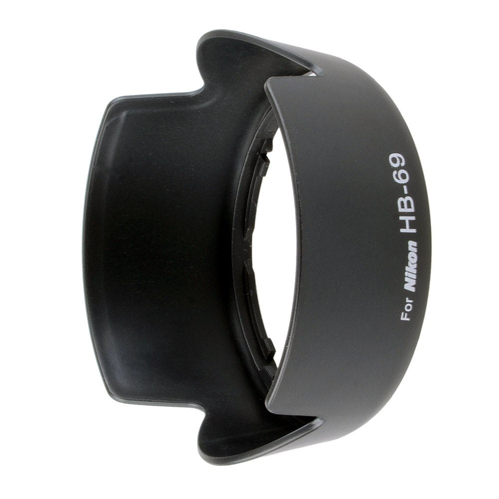 SIOTI HB-69 Bayonet Lens Hood for Nikon Auto Focus-S DX NIKKOR18-55mm f/3.5-5.6G VR II lens