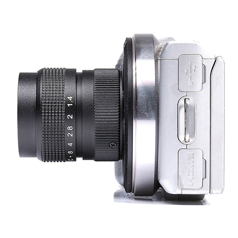 SIOTI Adapter Ring C Mount Movie Lens for EOS M FX NEX M4/3 N1 MFT Mount C-for EOS M C-NEX C-FX C-M4/3 C-N1 CCTV Lens Mount Adapter