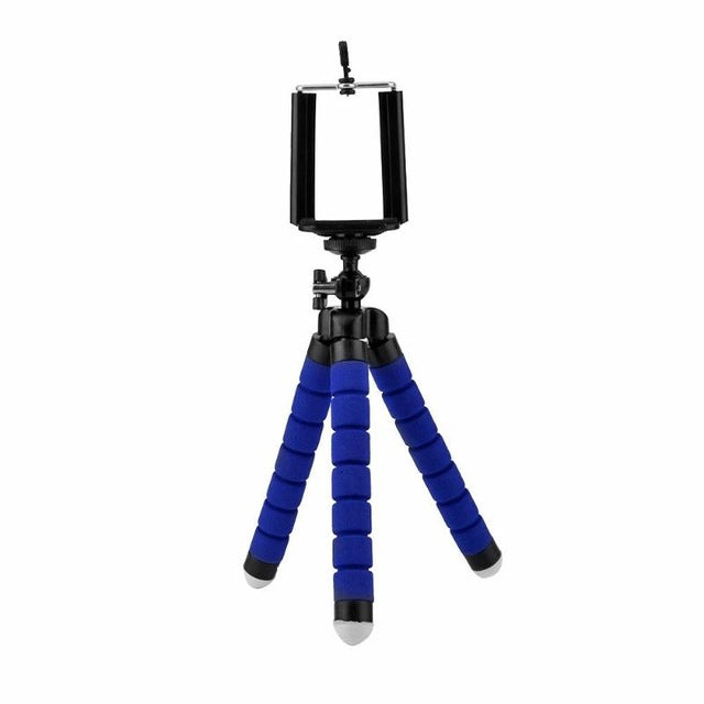 Flexible Mini Tripod with Cellphone Adapter Mount