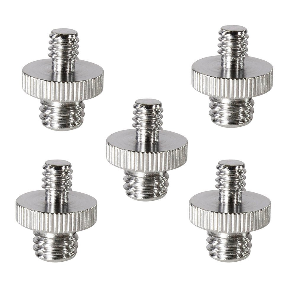 1/4" Male to 3/8" Male Threaded Screw Adapter