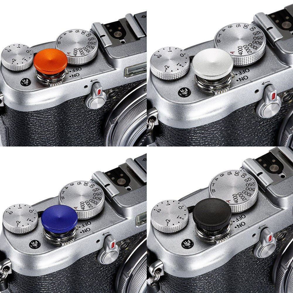 Metal soft release button For Cameras
