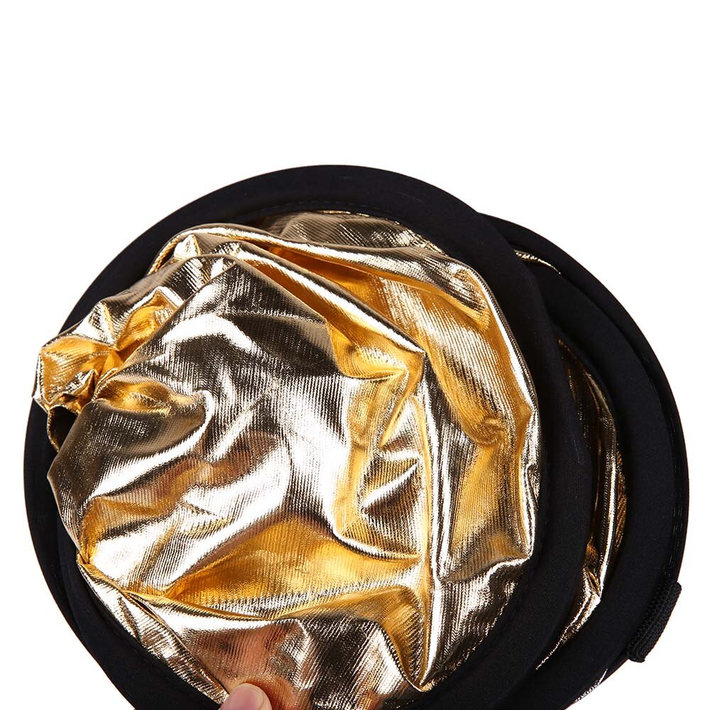 2 in 1 Gold/Silver Collapsible Portable Reflector