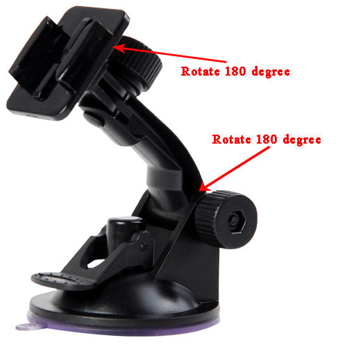 Action Camera Suction Cup Car Sucker Mount