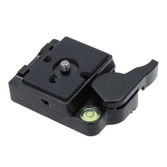 SIOTI 323 RC2 Quick Release Plate Adapter, Rapid Connect Adapter with Quick Release Plate for Man frotto Monopod, Manfrotto Tripod, or Other Ball Head and Tripod