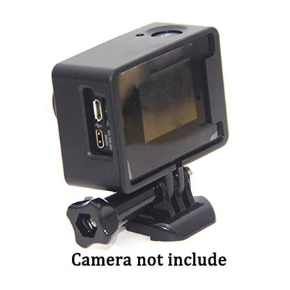 SJ4000 Frame Protector Case + Lens Cap + Waterproof Housing Case Lens Cap Compatiable for SJCAM SJ4000/SJ4000 Air/SJ4000 WiFi Camera