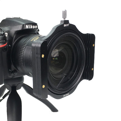 SIOTI 100mm Square Z Series Metal Modular Filter Holder +Metal Adapter Ring for Lee Hitech Singh-Ray Cokin Z PRO 4X4 4x5 4X5.65 Filter.