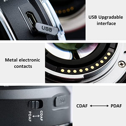 Canon EF to Sony E-Mount Speed Booster