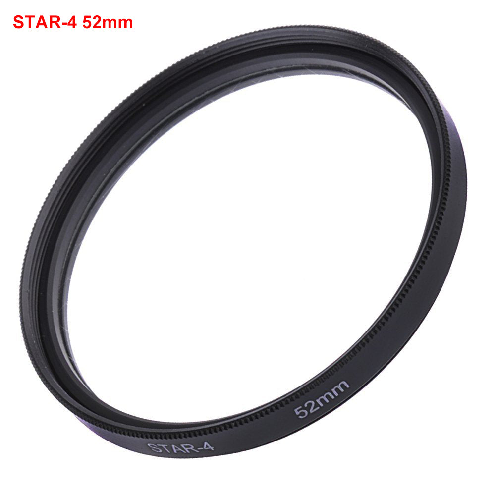 SIOTI Optical 4 6 8-Point Star Cross Filter Twinkle Effect for Standard Camera Lens