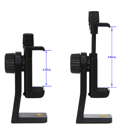 SIOTI Mini Flexible Ball Head Tripod + Cellphone Holder Mount + Adapter