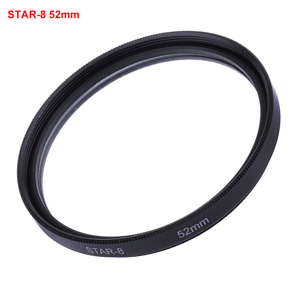 SIOTI Optical 4 6 8-Point Star Cross Filter Twinkle Effect for Standard Camera Lens