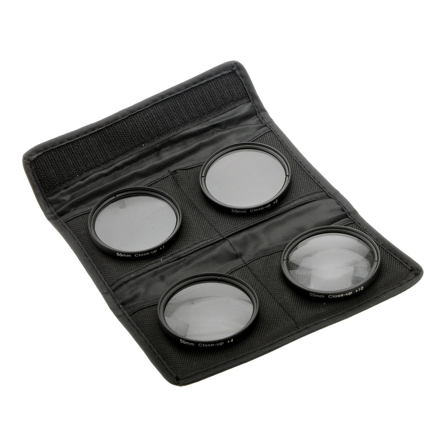 Close Up Macro Lens Filter(+1 / +2 / +4 / +10) Diopter Filters Set for Camera Lens