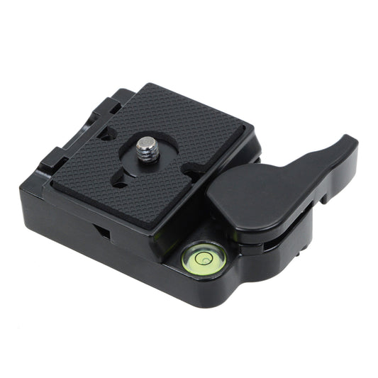 SIOTI 323 RC2 Quick Release Plate Adapter, Rapid Connect Adapter with Quick Release Plate for Manfrotto Monopod, Manfrotto Tripod, or Other Ball Head and Tripod