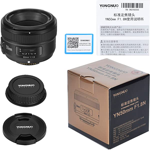 50mm F1.8N Camera Lens for Nikon DSLR Cameras