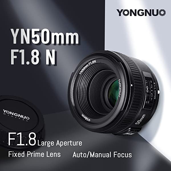 50mm F1.8N Camera Lens for Nikon DSLR Cameras