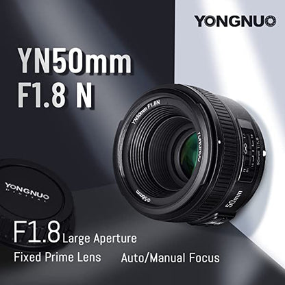 50mm F1.8N Camera Lens for Nikon DSLR Cameras
