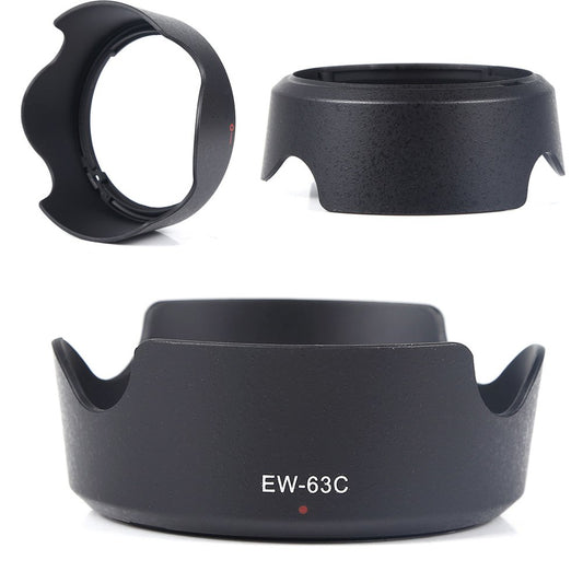 SIOTI Lens Hood EW-63C for Canon EF-S 18-55mm f/3.5-5.6 IS STM Lens
