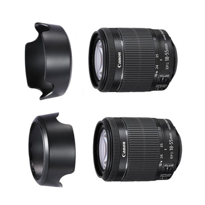 SIOTI EW-54 Bayonet Lens Hood for the Canon EF-M 18-55mm f/3.5-5.6 IS STM Lens