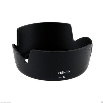 SIOTI HB-69 Bayonet Lens Hood for Nikon Auto Focus-S DX NIKKOR18-55mm f/3.5-5.6G VR II lens