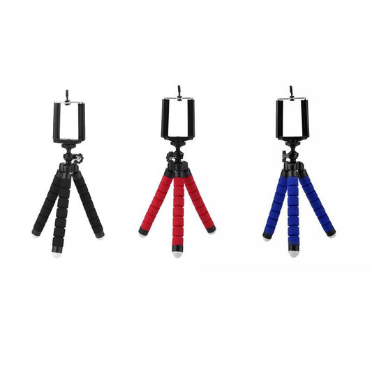 Flexible Mini Tripod with Cellphone Adapter Mount