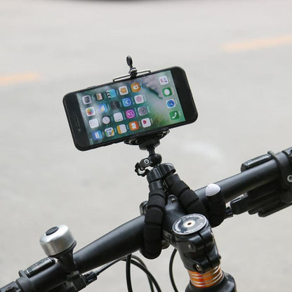 Flexible Mini Tripod with Cellphone Adapter Mount
