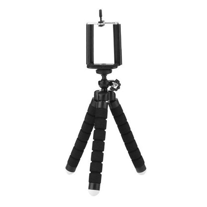 Flexible Mini Tripod with Cellphone Adapter Mount