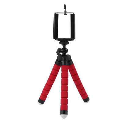 Flexible Mini Tripod with Cellphone Adapter Mount