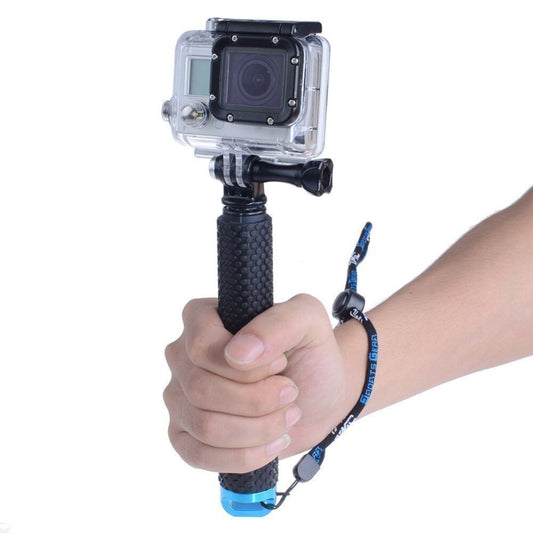 Aluminum Extendable Pole Stick Telescopic Handheld Monopod with Mount Adapter for Action Camera