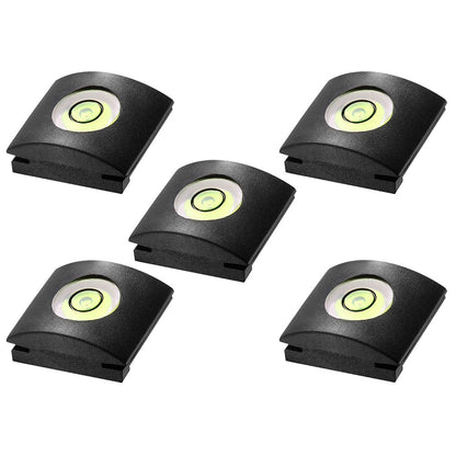 Camera Flashlight Hot Shoe Cover with Bubble Spirit Level for Camera