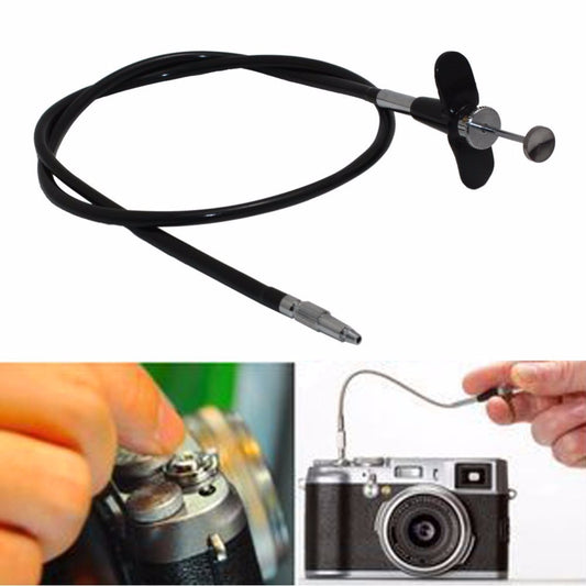 Locking Mechanical Shutter Cable Release for Macro Photography/Long Time Exposures for Fuji Camera