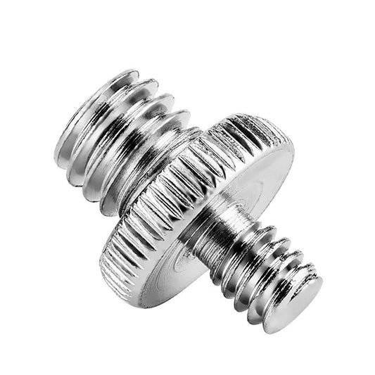 1/4" Male to 3/8" Male Threaded Screw Adapter