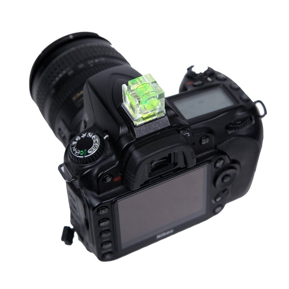 One-Axis Hot-Shoe Bubble-Spirit Level for Cameras