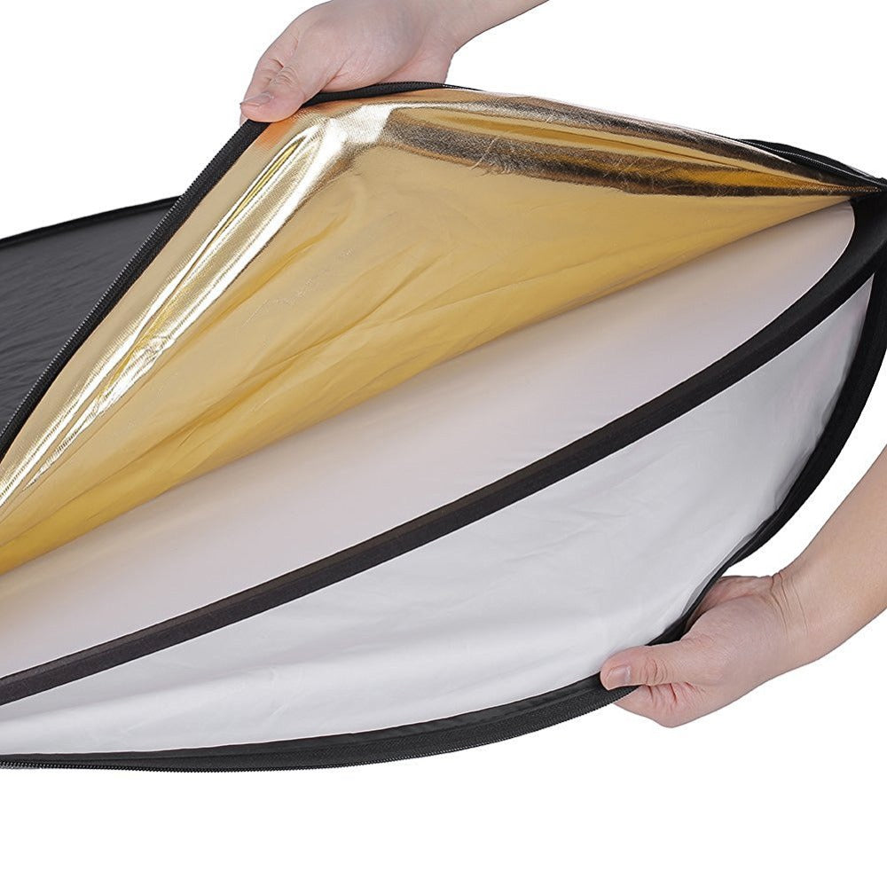 5 in 1 Collapsible Multi-Disc Photograph Round Light Reflector
