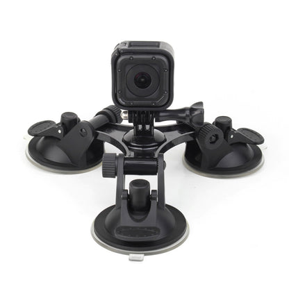 Car Window Triple Sucker Suction Cup Mount